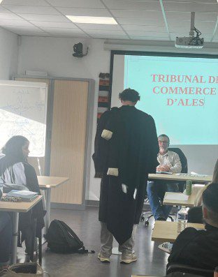 Plaidoirie tribunal de commerce d'Alès