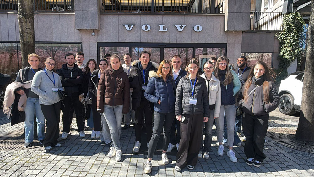 Visite du siège de Volvo à Stockholm pour nos élèves de BTS
