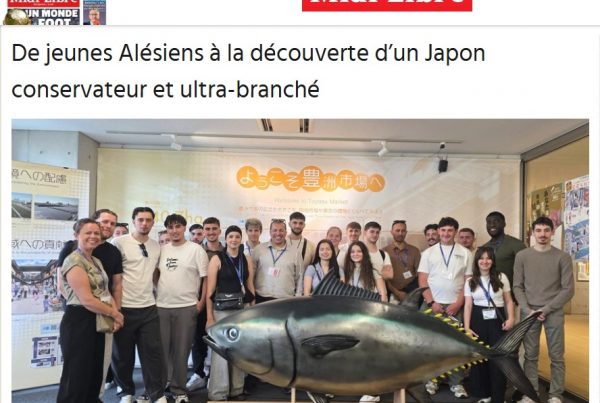 Midi Libre : retour sur le voyage pédagogique nos élèves au Japon
